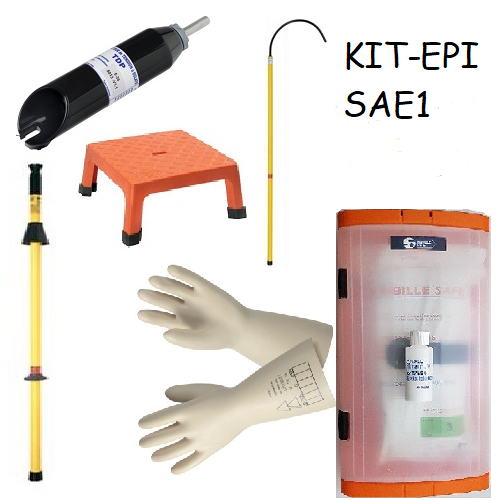 KIT EPI SAE-1 avec VAT à éclats